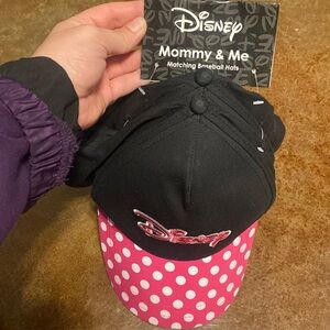 Disney Mommy and me matching hats for mother and daughter